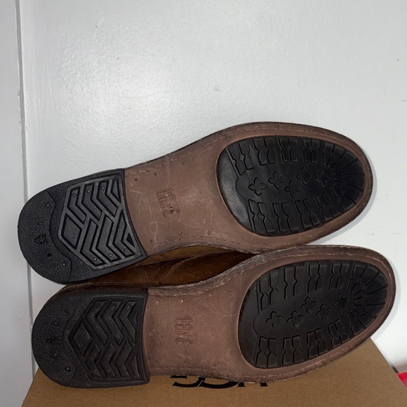 Frye Men's Tyler Leather Lace-Up Boots size 9.5D - Picture 4 of 7